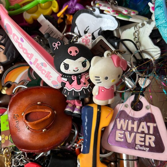 Keychain Bag Clip Lot Mixed 5+ pounds - Picture 4 of 7